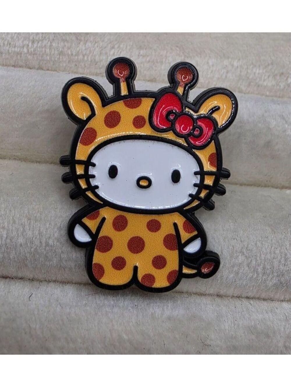 Hello Kitty Giraffe Costume Enamel Pin